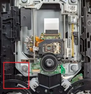 PS3 レンズを交換したらディスクが入らなくなった・排出されないように