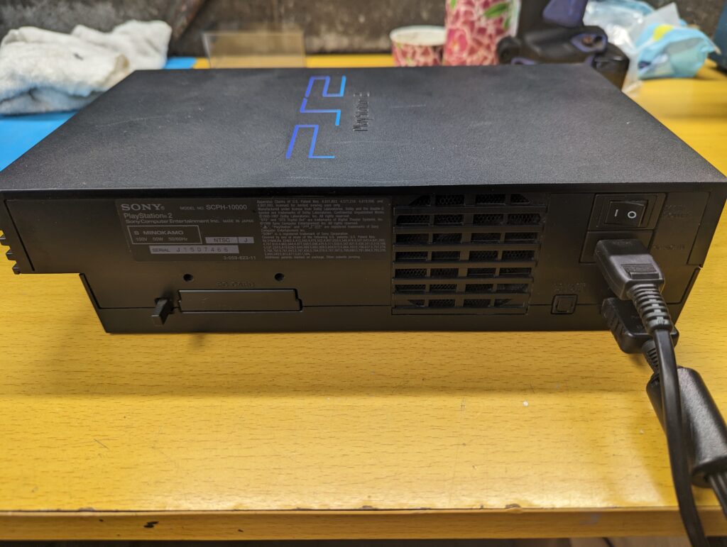 SCPH-10000の映像出力不良