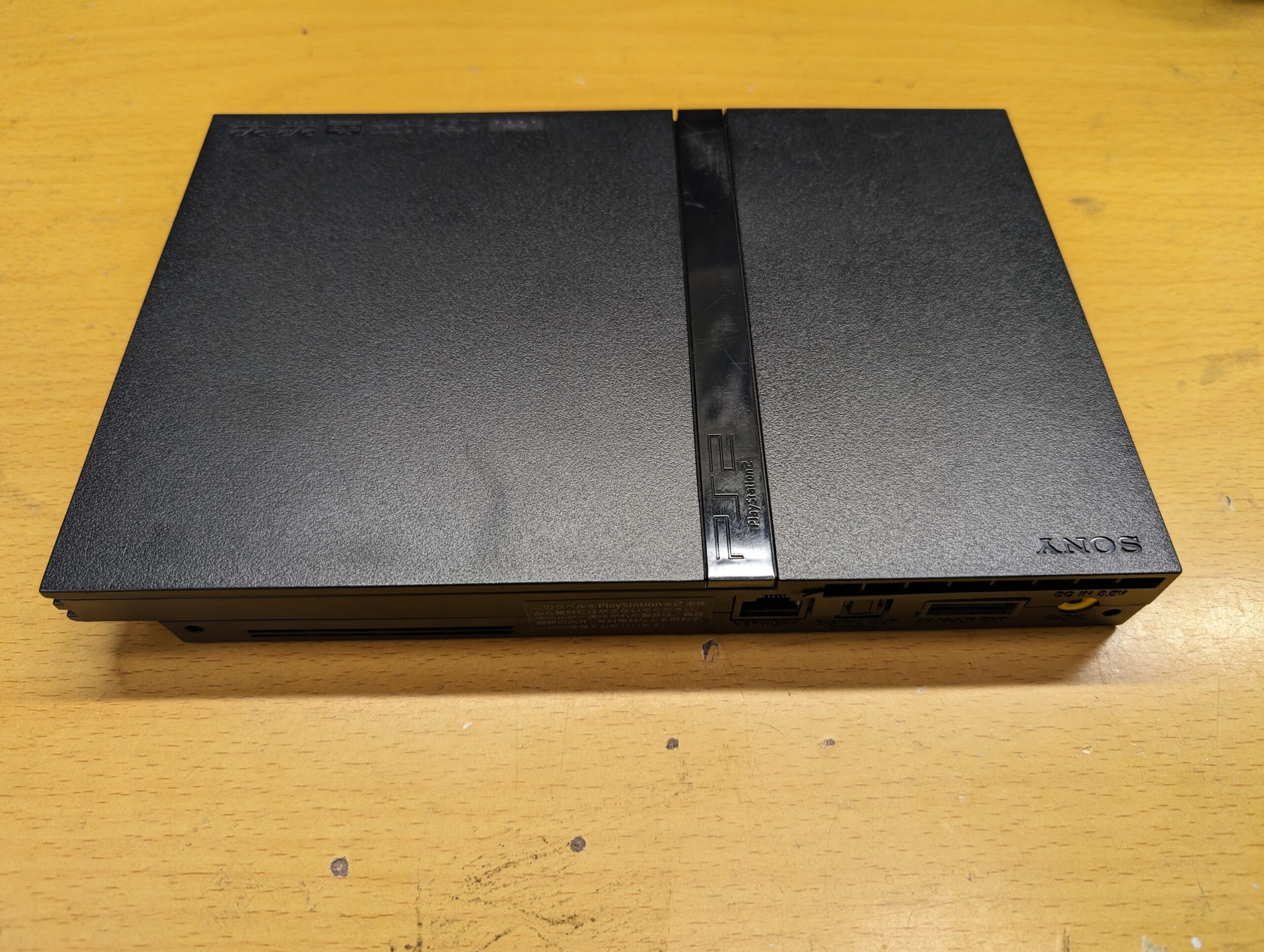 大事なソフトに傷が！！ 薄型PS2の持病。レーザーレンズケーブルが