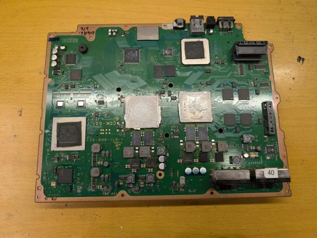 PS2ソフトを読み込むが起動できない。 選択すると真っ暗画面に