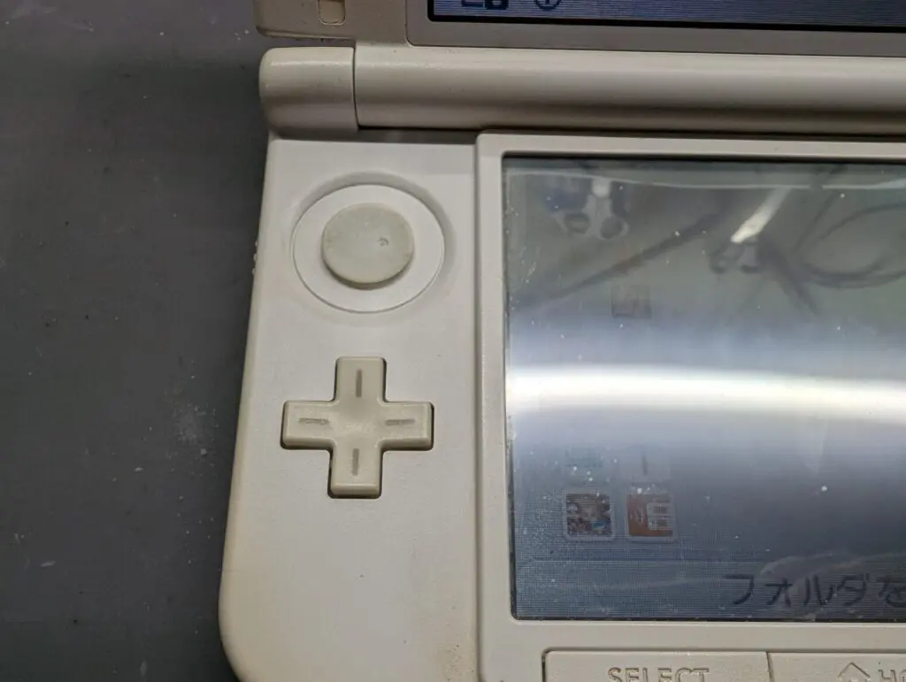 触れていないのに勝手に動く？？ 3DSLLのスライドパッド修理