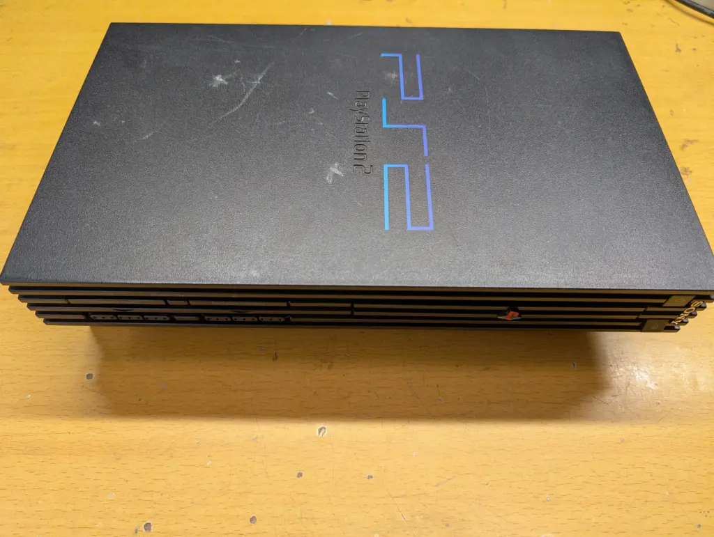 テレビ画面に何も映らない。 PS2の映像が出力されない原因を調査して