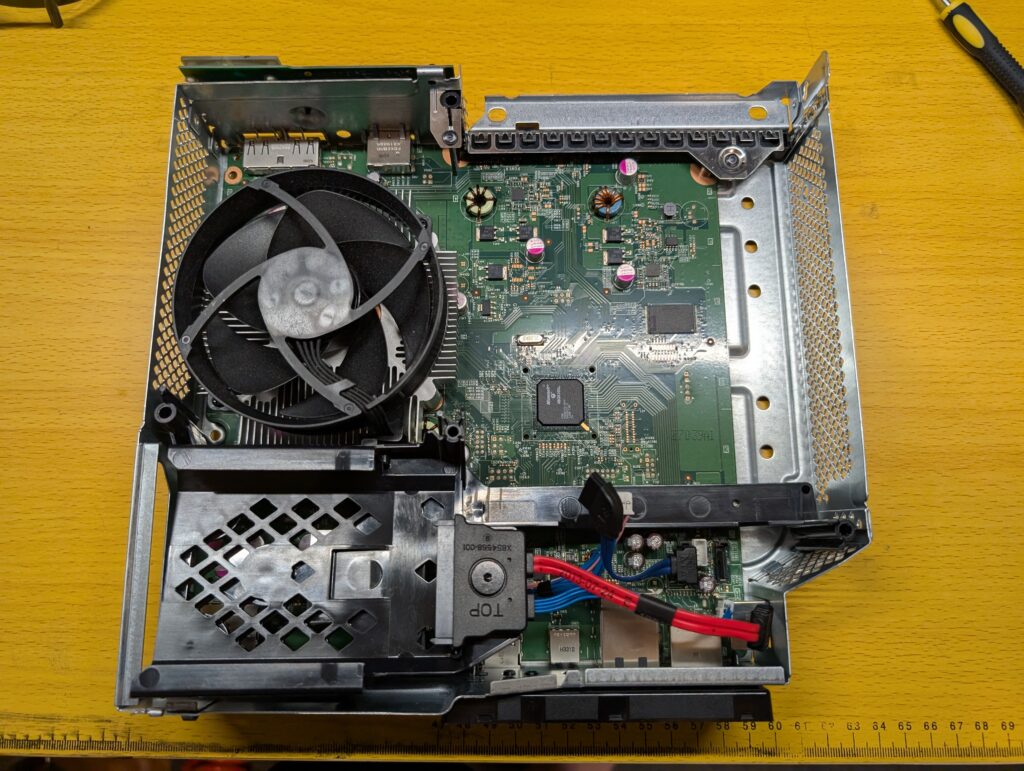 XBOX360のメイン基板の写真