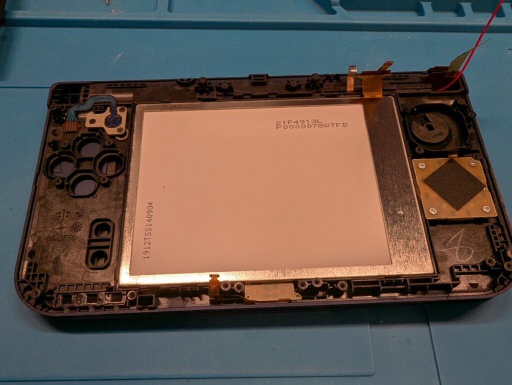 NEW3DSLLの下液晶交換手順