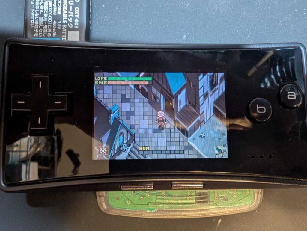 ゲームボーイミクロのボタン動作不良を修理