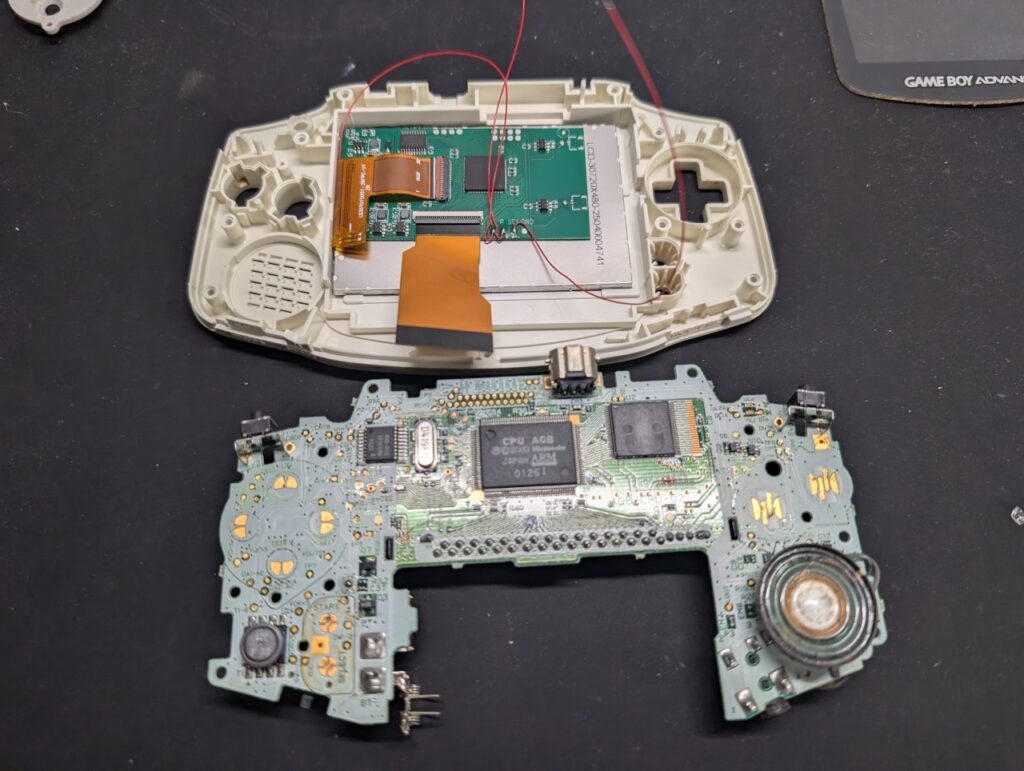 GBAをIPS液晶に！ゲーム機カスタマイズ事例