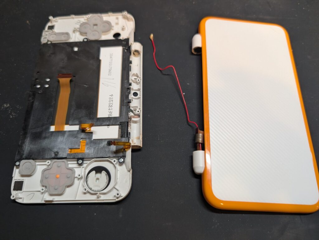 2DSLLの上液晶交換手順