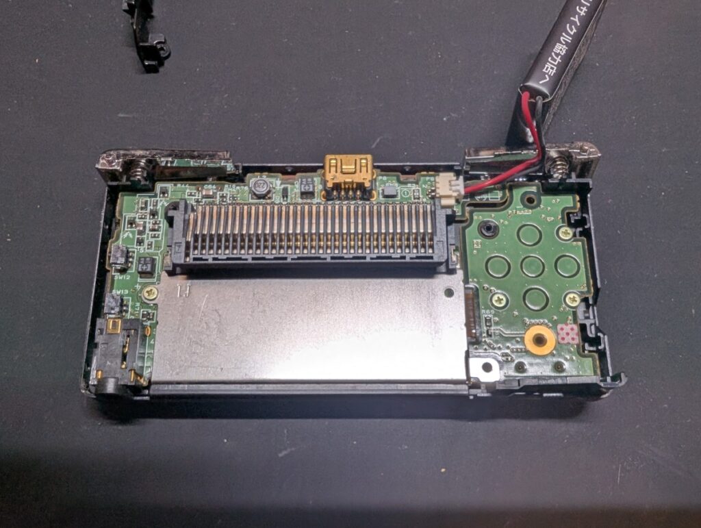 ゲームボーイミクロのボタン動作不良を修理