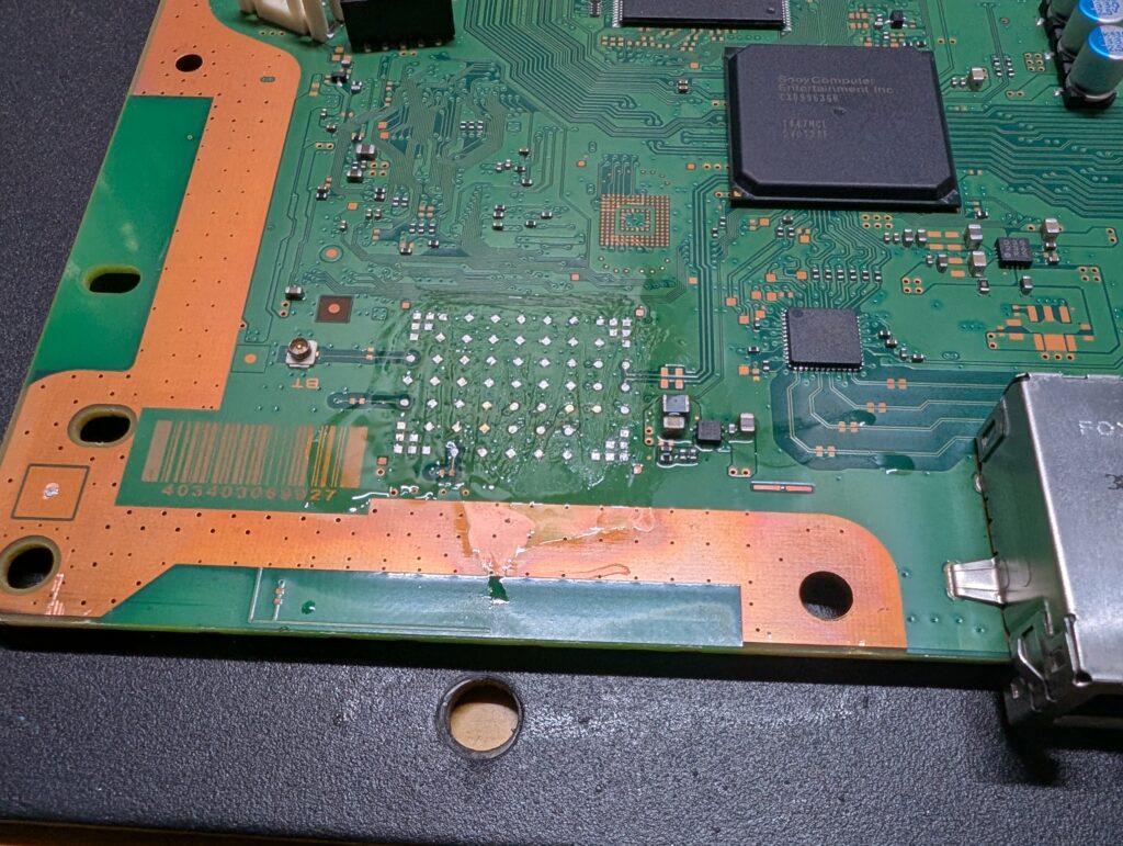 SCPH-4300Cのアップデートエラー修理
