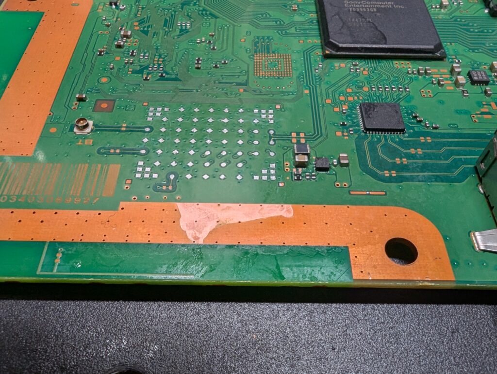 SCPH-4300Cのアップデートエラー修理