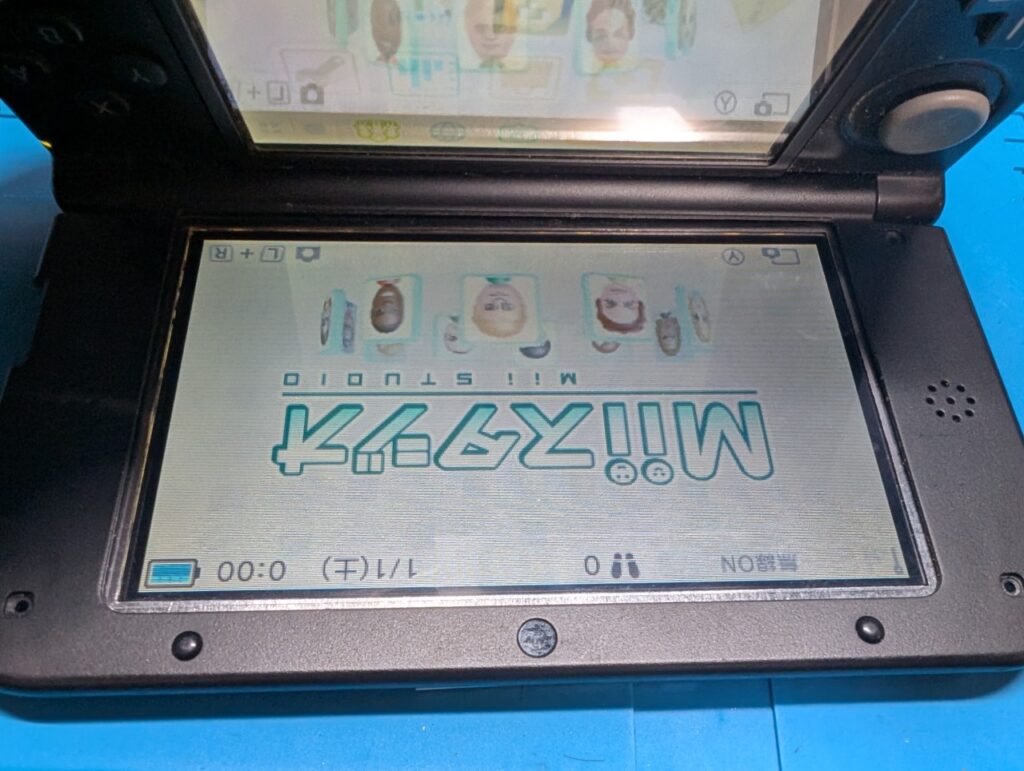 3DSLLの上画面交換方法