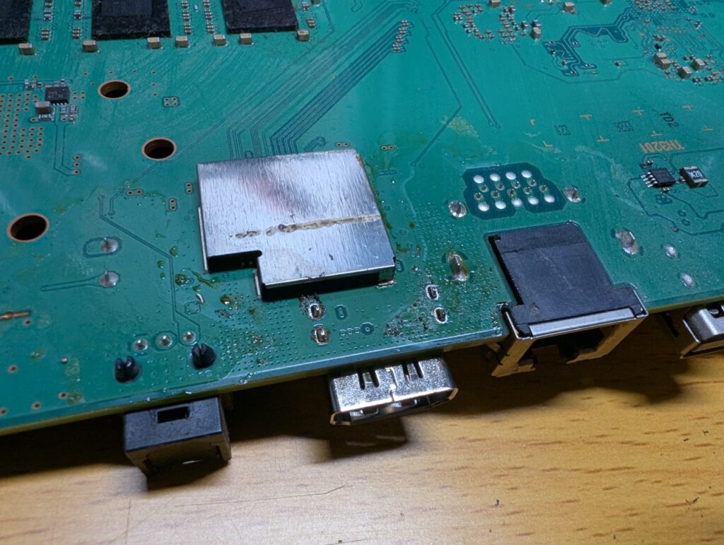 CUH-1100AのHDMIポート交換手順