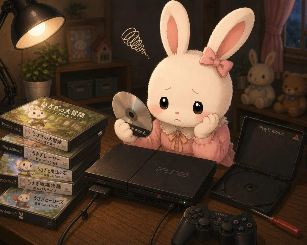 PS2がゲームディスクを読み込まない｜原因と修理料金について – ゲーム